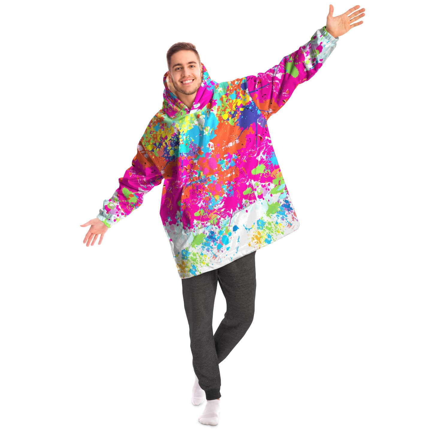 Splash Hoodie Blanket