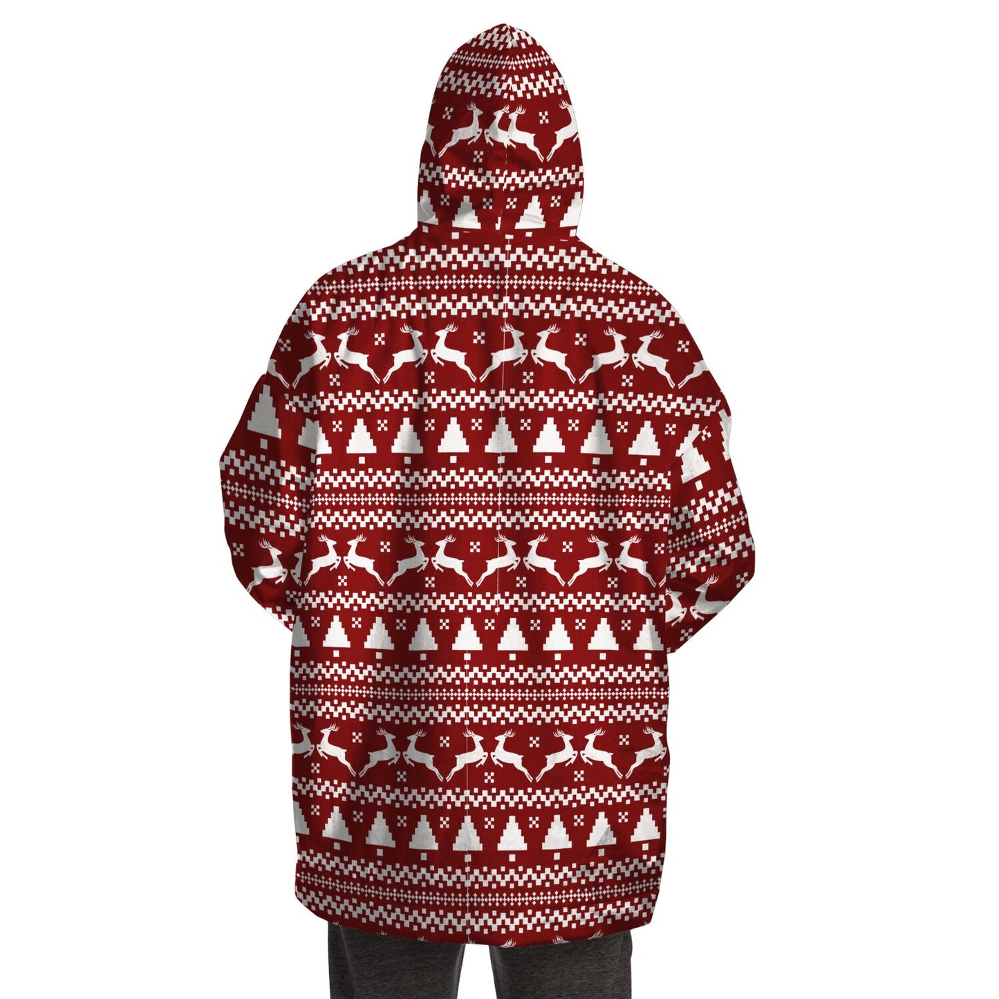 christmas hooded blanket