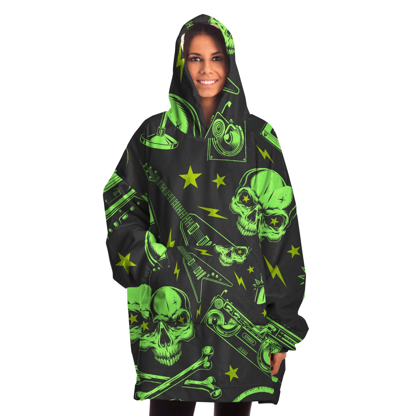 Rock Halloween Hoodie blanket