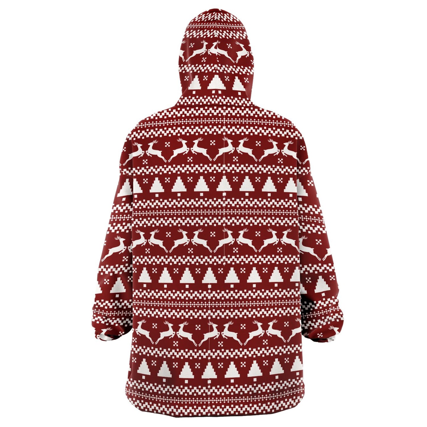christmas hooded blanket