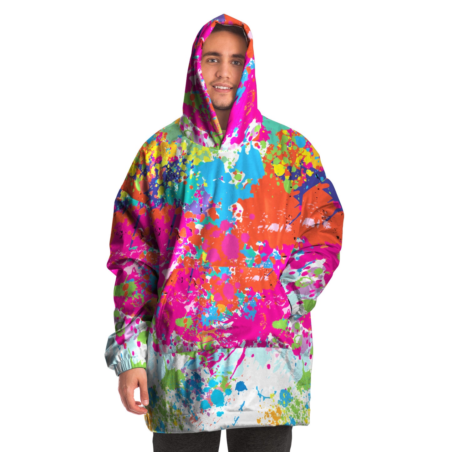 Splash Hoodie Blanket