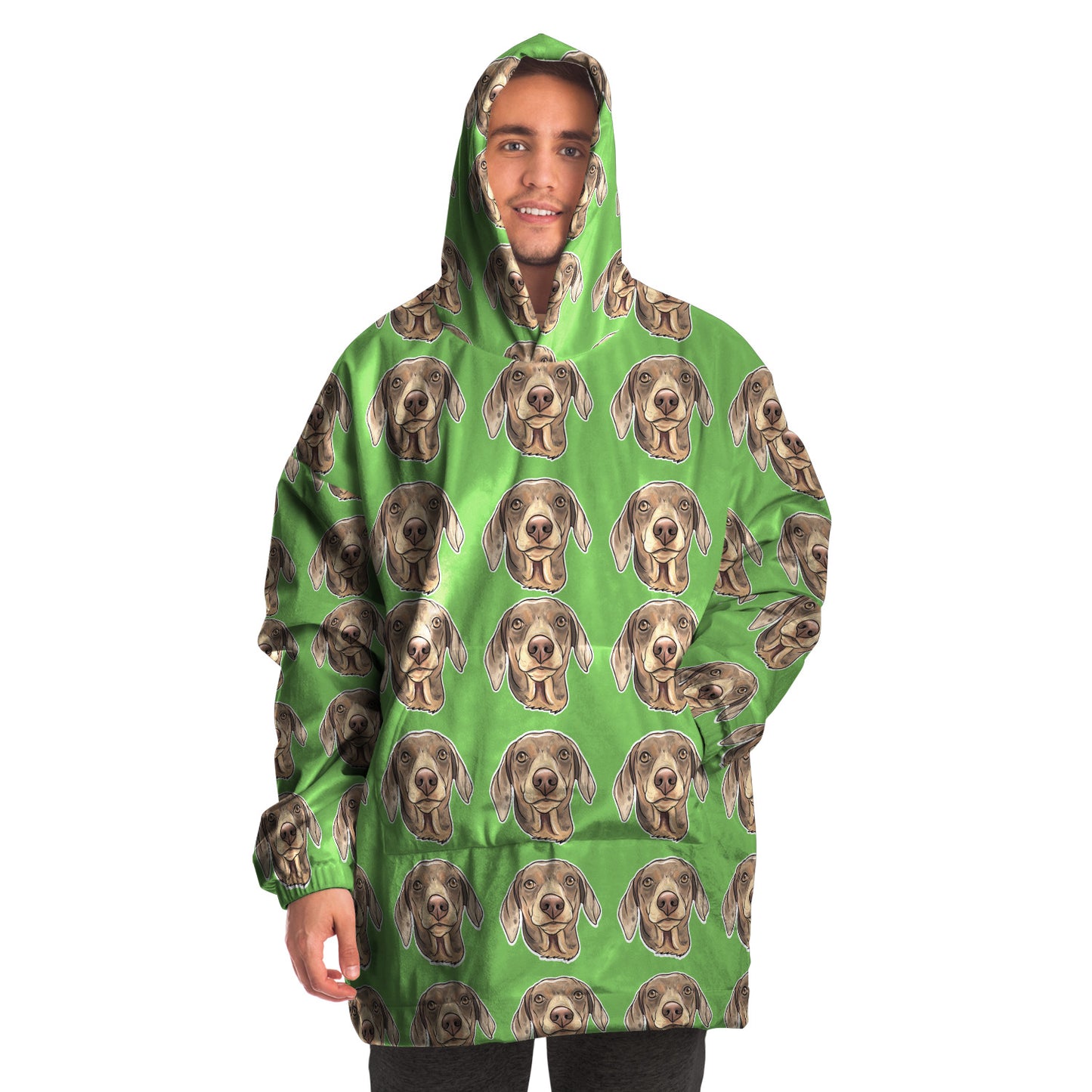Mr Blunt Hooded Blanket