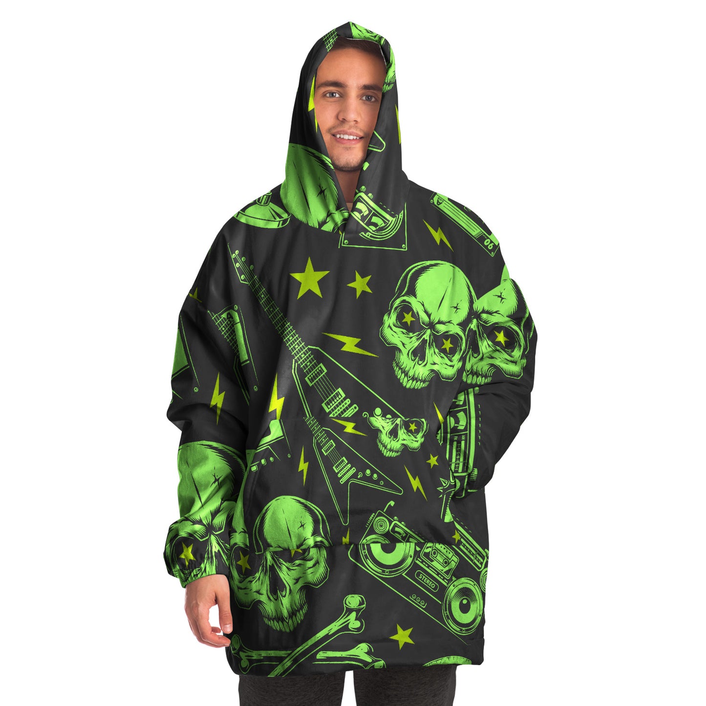 Rock Halloween Hoodie blanket