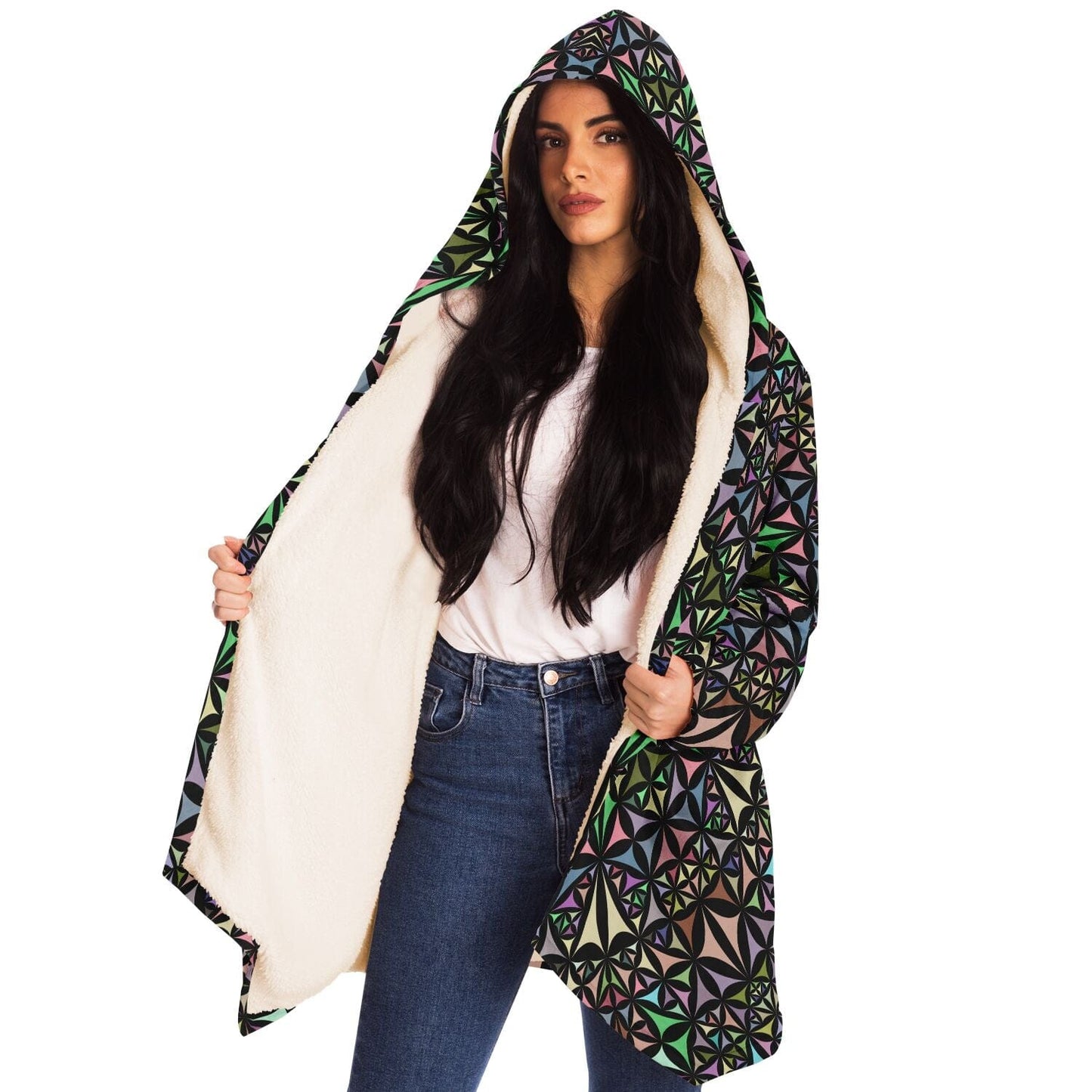 Mandala Hooded Cloak