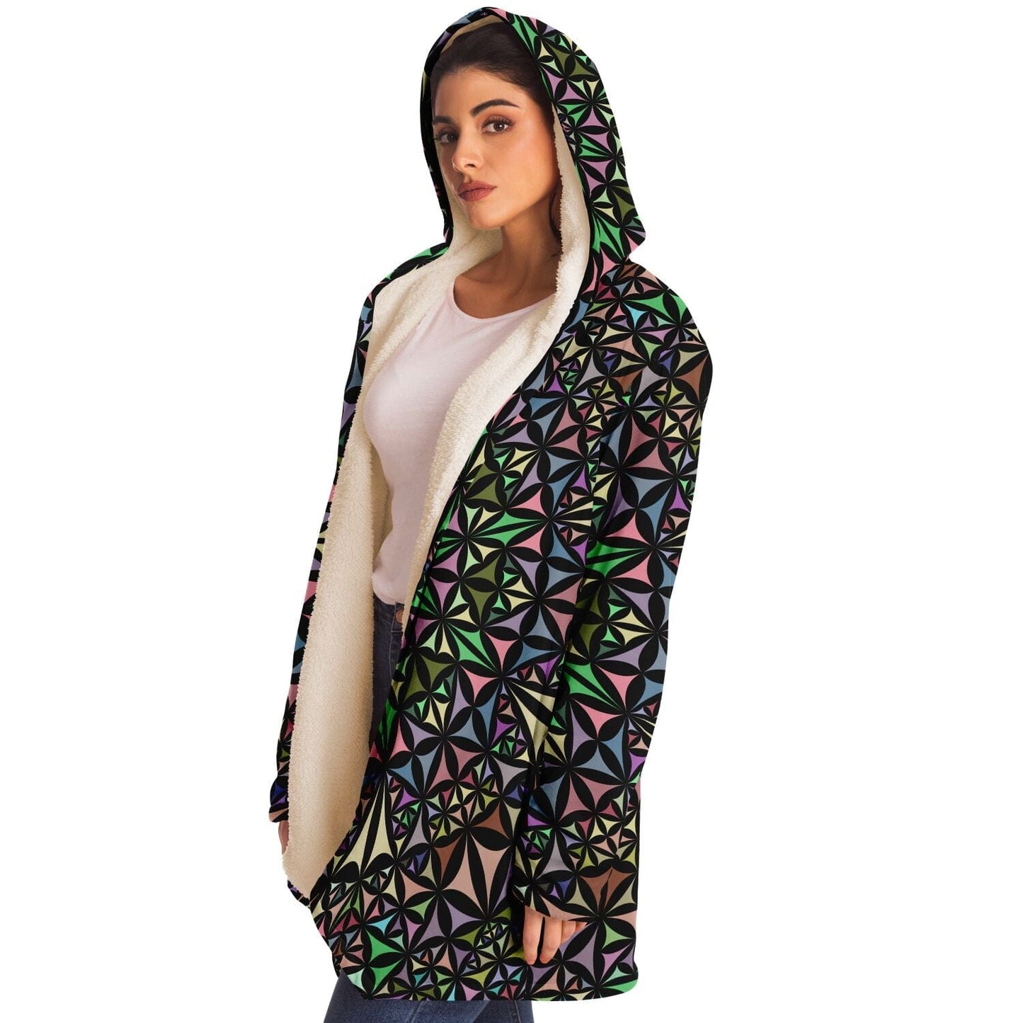 Mandala Hooded Cloak