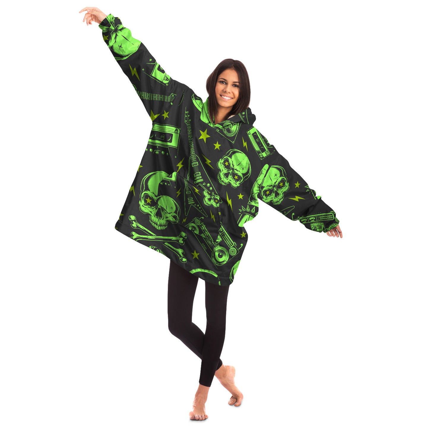 Rock Halloween Hoodie blanket
