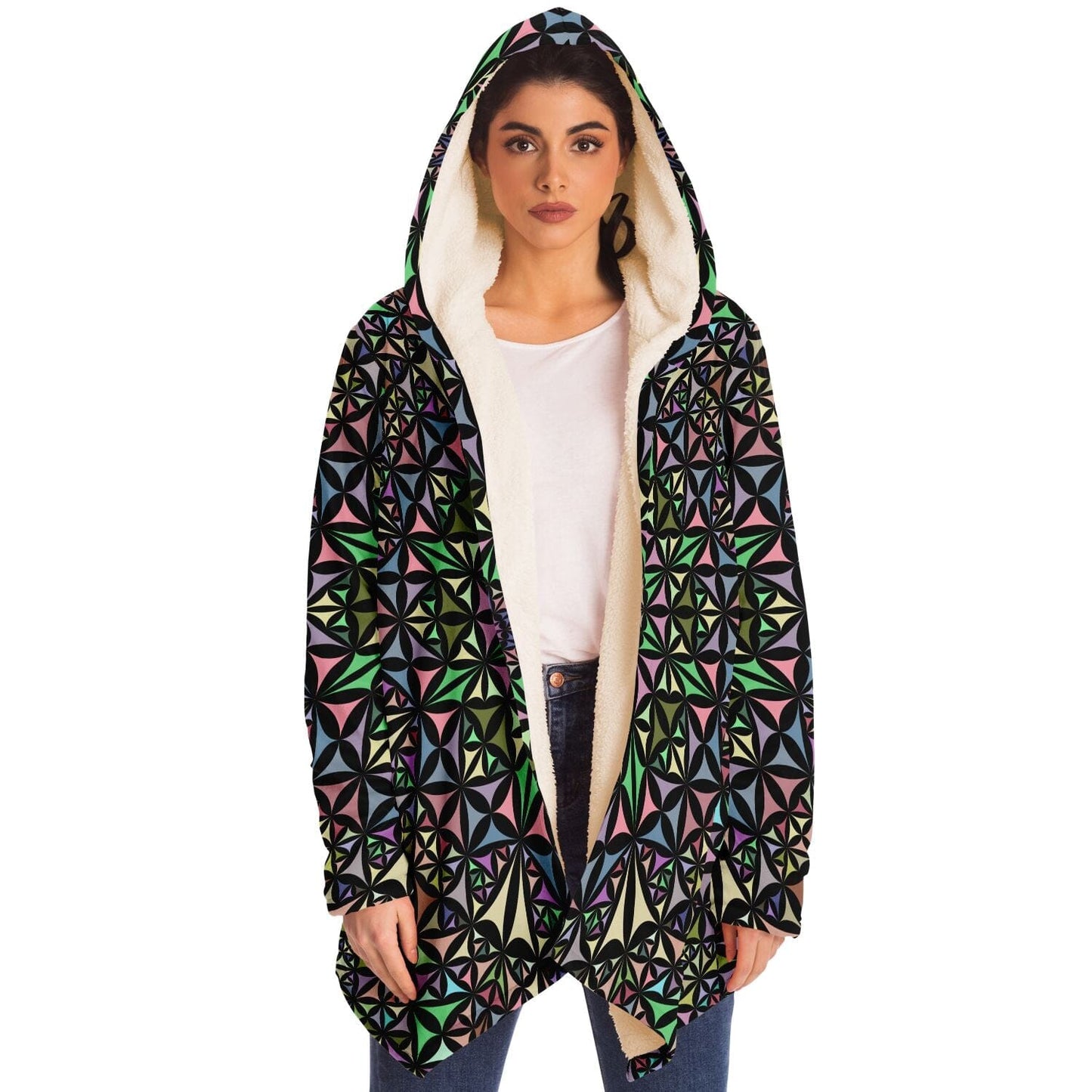 Mandala Hooded Cloak