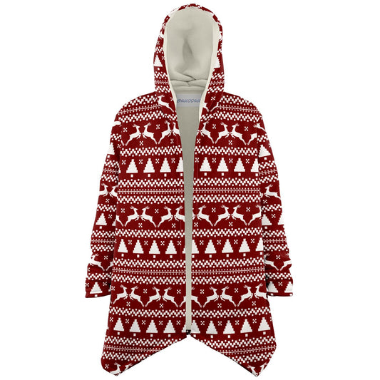 christmas hooded cloak