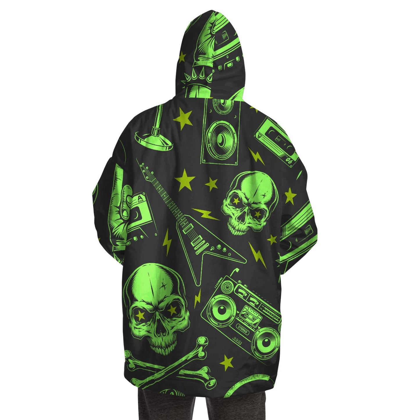 Rock Halloween Hoodie blanket