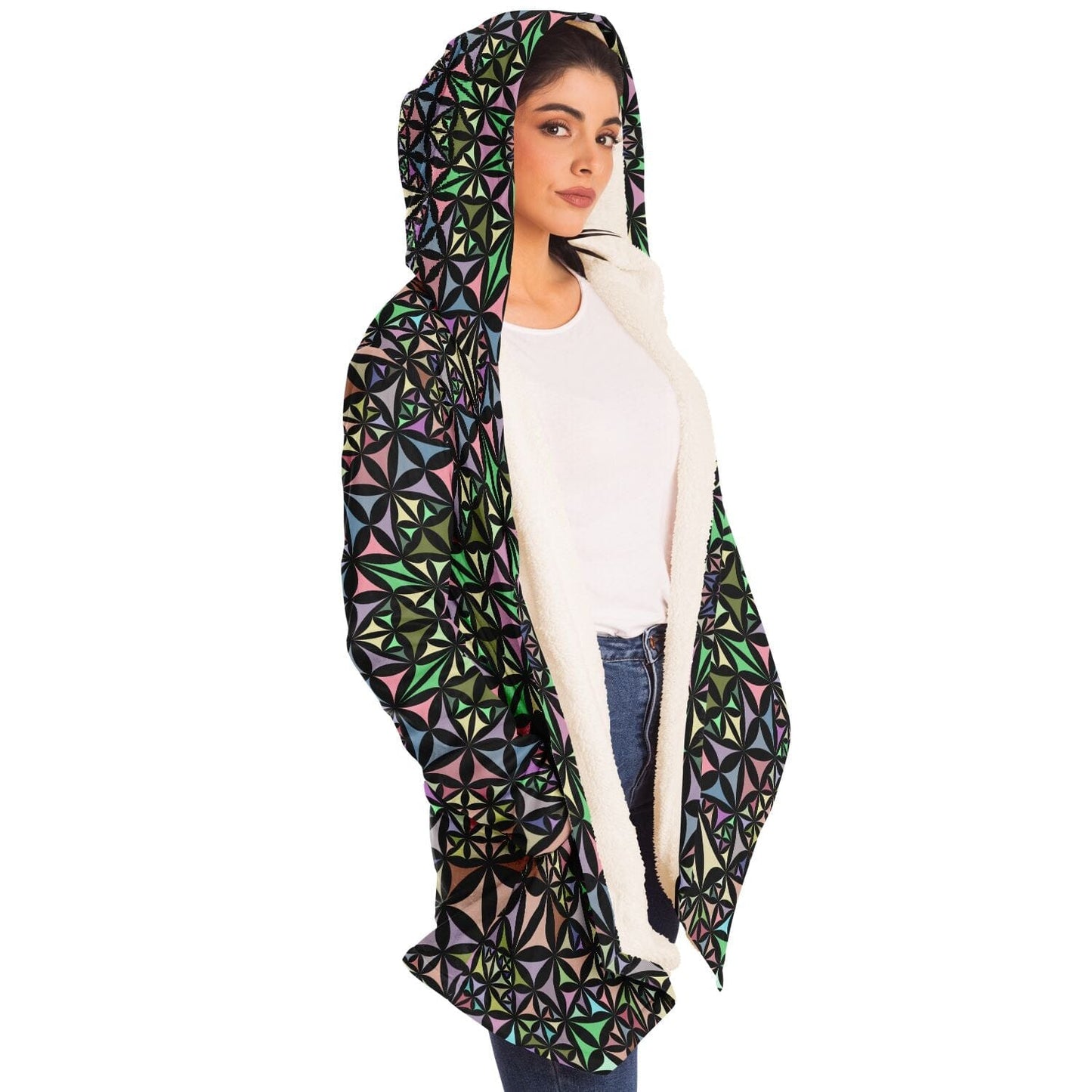 Mandala Hooded Cloak