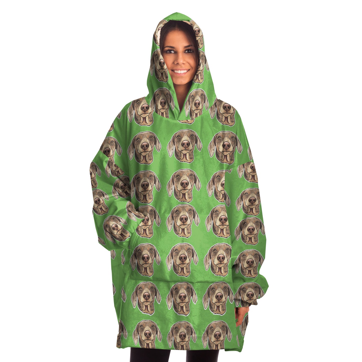 Mr Blunt Hooded Blanket