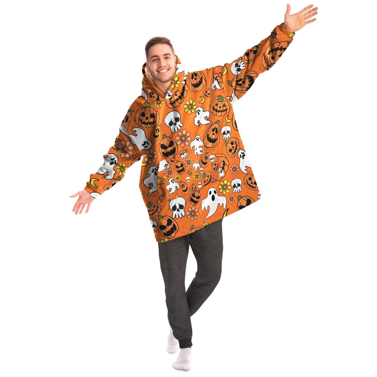 Halloween Costume hoodie blanket