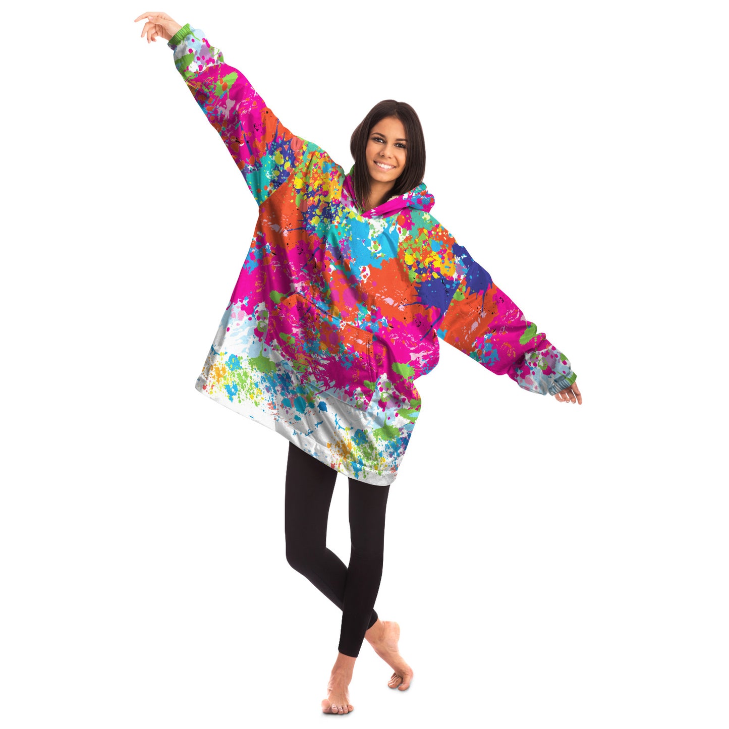 Splash Hoodie Blanket