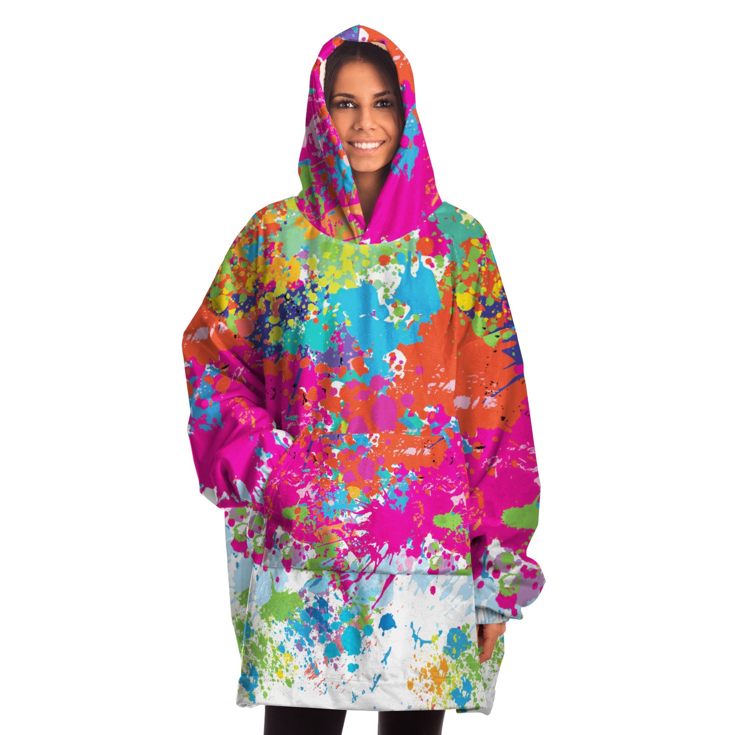 Splash Hoodie Blanket